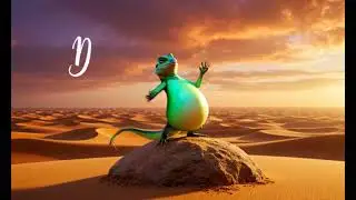 Fat Lizard Belly Dance 😂🦎 | Funniest Animal Dance #Shorts