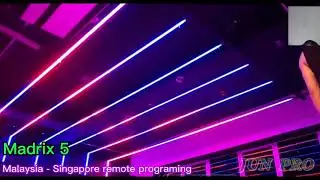 JUN PRO Pixel LED  Malaysia - Singapore remote programing Madrix 5 LED strip