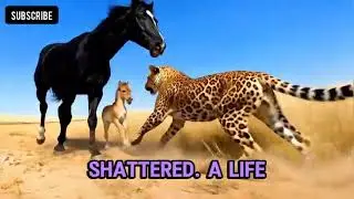 Horse protect baby in the tiger 🐯