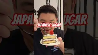 Trying viral Japanese desserts 🍡🍰 (Sugar On My Tongue trend) #shorts