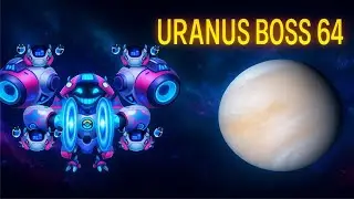 Uranus Boss 64 In Normal Mode | Galaxy Attack Space Shooter | World Bosses