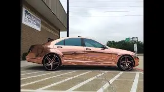 Rose Gold Chrome Wrap!
