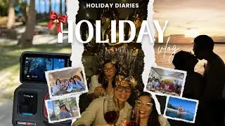 HOLIDAY VLOG | grocery, Christmas eve, island hopping, hanging out with hs friends, new year's eve
