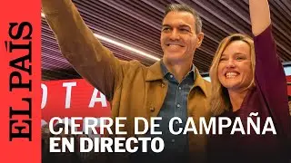 DIRECTO | Elecciones Arag&oacute;n: S&aacute;nchez y la candidata del PSOE Pilar Alegr&iacute;a, en el cierre de campa&ntilde;a