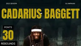 CADARIUS BAGGETT Vs. BKMA - 30 PTS , 16 REB , 5 AST ( A-League Armenia Probasket ) 