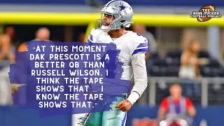 Ross Tucker Football Podcast - Greg Cosell on Dak Prescott being a better QB than Russell Wilson
