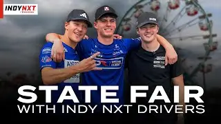 INDY NXT Drivers Take on the Indiana State Fair | INDY NXT by Firestone