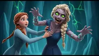 💥 ELSA TURNS INTO A ZOMBIE! ❄️ Anna&rsquo;s Heartbreaking Battle to Save Her Sister | Halon Elsa
