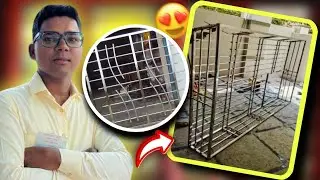 Steel Grill Box Kaise Banate Hai 🔥 | Grill Frame Welding | Real Welding Work
