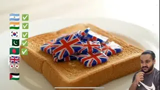 Flags Melt Like Butter 🔥🇦🇷 | #ai #viral #shorts #youtuber #cake #england 