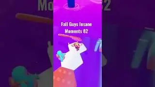 Fall Guys Insane Moments 82 #fallguys #insane #lucky #shorts