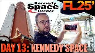 Мы плакали во время нашего ПЕРВОГО ВИЗИТА в Космический центр Кеннеди. VLOG | FL25' День 13