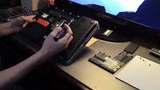 2012 HP Pavilion dv4, Repair and removal of the carnage done by HP's bad hinge design