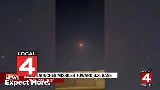 US base in Qatar hit by Iranian missiles