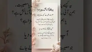 Parhezgari Azmaish Hai Ya Saza? | Hazrat Ali (RA)