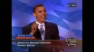 C-SPAN Barack Obama Speech at 2004 DNC Convention