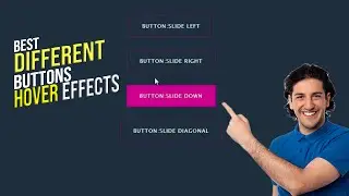 How to make buttons hover effects | html |CSS