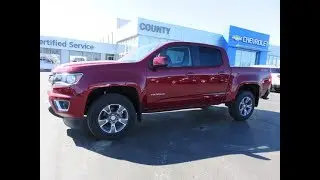 2018 Colorado Z71 4WD Crew Cab Cajun Red Tintcoat