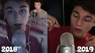 Recreating my FIRST asmr video! (1 Year Anniversary)