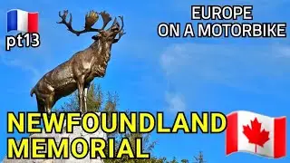 Europe pt13. NEWFOUNDLAND MEMORIAL and the 51st HIGHLAND DIVISION MEMORIAL. WW1. No Man's Land.
