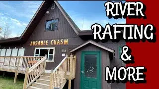 Ausable Chasm PART 1 || RIVER RAFTING || AUSABLE CHASM IN KEESEVILLE, New York