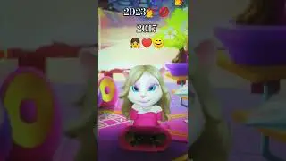 2023 teki angela'yi 2017'ye   duşuruyoruz 👧🙎 #myangela #myangela2 #keşfet #shorts 😊