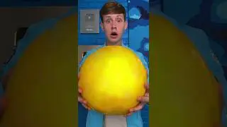 GIANT LEMON HEAD FREEZE DRY FAIL😱🍋 #candy #satisfying #trending #asmr #freezedried #mukbang