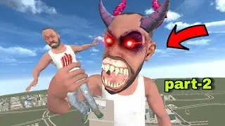 Big Head Devil Franklin Eat Franklin City In Indian Bike Driving 3d part - 2 