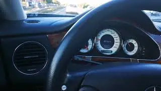 Cls 55 amg kickdown at 90 km/h