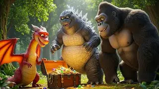 Mystic Treasure Hunt 💎 Godzilla, Kong & Dragon&rsquo;s Epic Adventure Story
