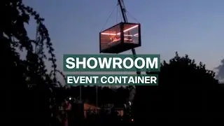 Eventcontainer als Showroom | Baumann Container