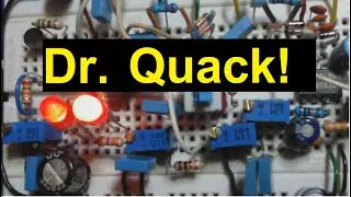 Dr. Quack guitar envelope filter pedal circuit