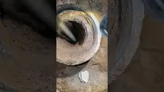 clean your pipe!! #workers #construction #cleanout