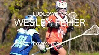 Wesley Feher (Fairfield Ludlowe) Express Potash 2025&rsquo; Fall Lacrosse Highlights