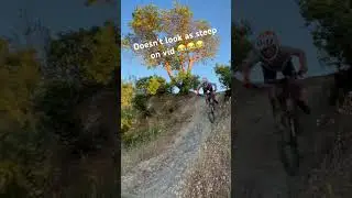 Steep roll in China camp! #mtb #bike #trending #shorts #viralshorts