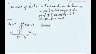 L3.3 Calculating Electric Field E for Discrete Charges: Initial Guesses