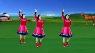 藏族舞《想西藏》歌声悠扬大气，舞蹈动感欢快，时尚好看