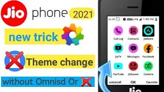 jio phone theme change online without omnisd and computer