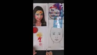 Free Online Tutorial The Face Paint Shop Wonder Woman Design
