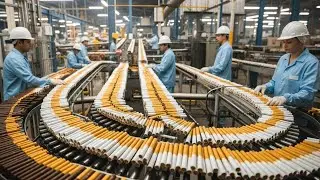 &ldquo;Inside a Cigarette Factory: Complete Step-by-Step Production Process; Billion dollars industry