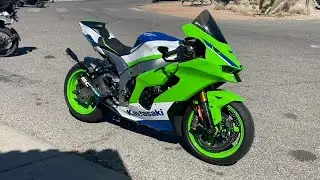 Excellent sound of Sc-project exhaust on 2024 Zx-10R 40'th Anniversary