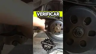 VERIFICA LA FAJA DE TU MOTO SCOOTER DE ESTA MANERA 🪛🔧🏍️✅ #moto #shorts