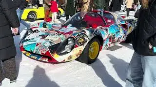Classic Cars on Ice: The ICE St. Moritz 2026 Day 1