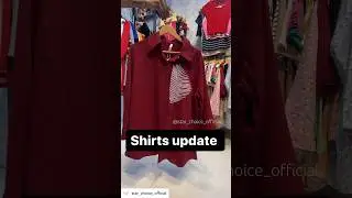 New Shirts Available at Star Choice Indore 😍🔥💫 #shortsvideo #viral #shorts