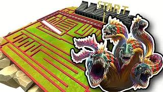 Which FANTASY CREATURE Will Win The MOST EPIC Race?!?! - Animal Revolt Battle Simulator