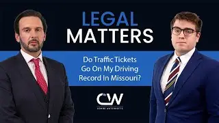Do Traffic Tickets Go On My Driving Record In Missouri?