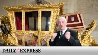 300-year-old gold State Coach unveiled in time for Coronation