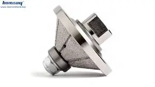 E20 Vaccum Brazed Diamond Profile Wheel For Granite Marble
