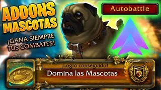 👨🏼&zwj;💻 MIS ADDONS MASCOTAS 🐾 C&Oacute;MO GANAR TODOS LOS COMBATES CON 1 BOT&Oacute;N AUTOM&Aacute;TICAMENTE ⏫ | Dogger WoW