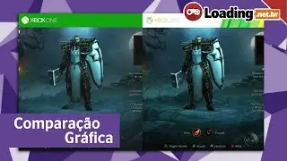 Diablo III Reaper of Souls - Compara&ccedil;&atilde;o Gr&aacute;fica - Xbox One VS Xbox 360 (Graphics Comparison)